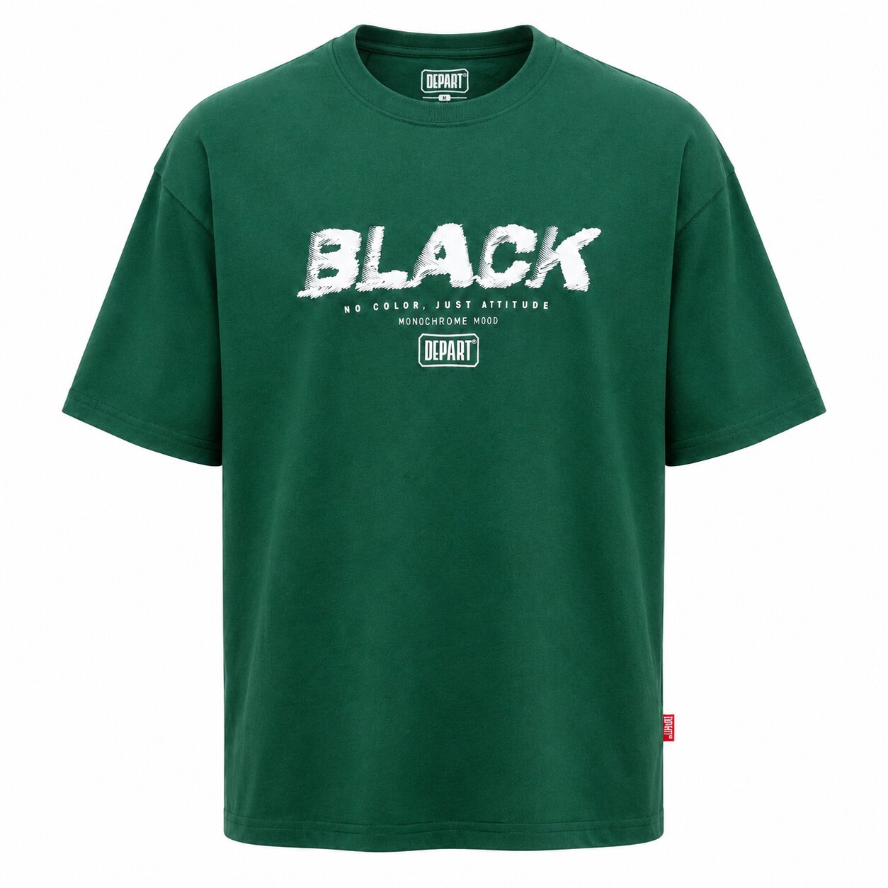 Départ Homme T-shirt Oversize Vert