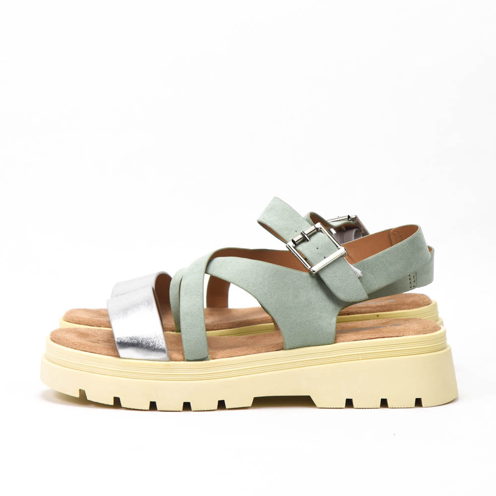 Safety Jogger Sandales Jeune Fille Métallisées 590033-SIL-MTG