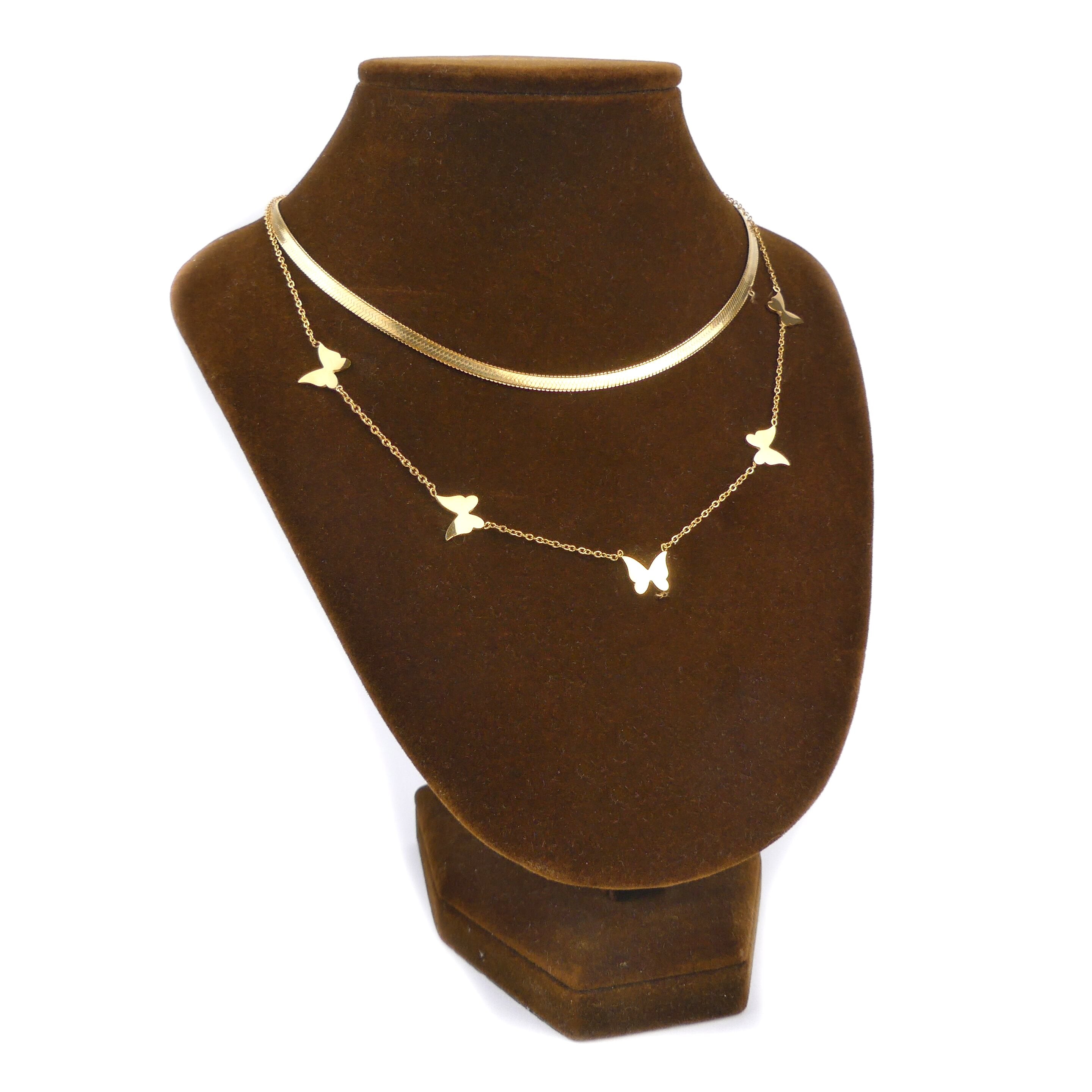 Collier Double Chaine N°66
