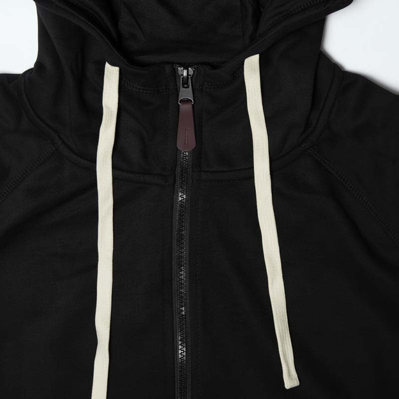 Sweat à capuche zippé homme NOIR DL-14N
