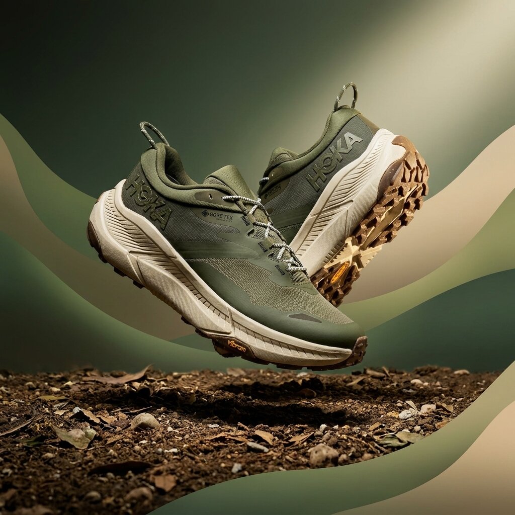 HOKA Transport GORE-TEX Slate Oat Milk Sneakers 1133957-STTM