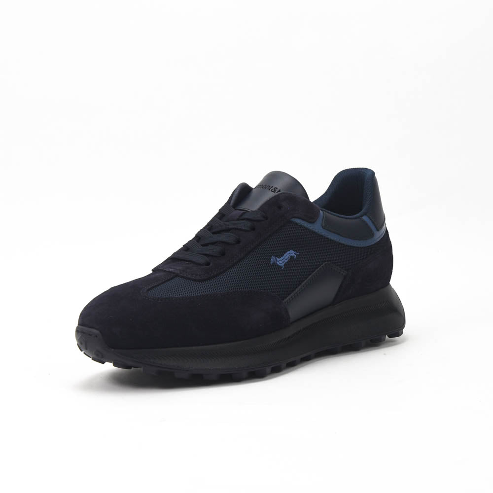 Harmont and  Blaine Leather Sneakers Homme EFM252-061-A60-A6