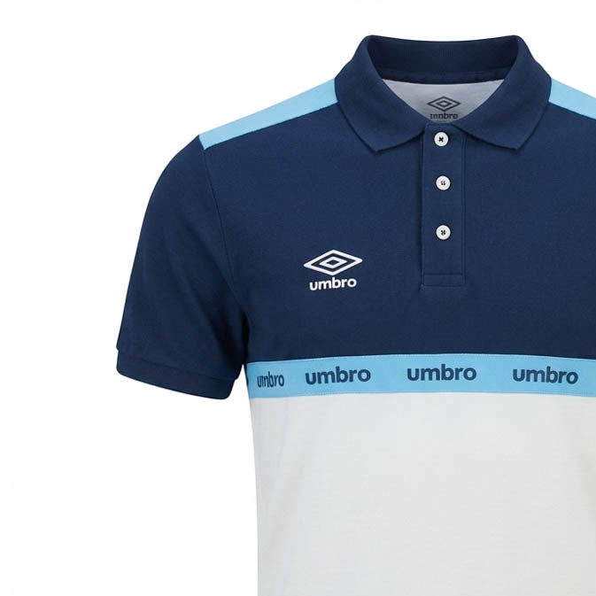 UMBRO POLO UMAA241M-013-WHITE