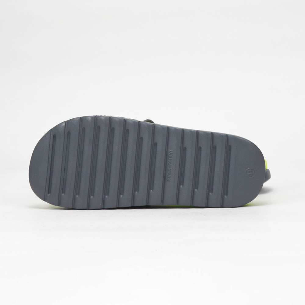 PEAK SLIPPERS DK.GREY YELLOW E02767L