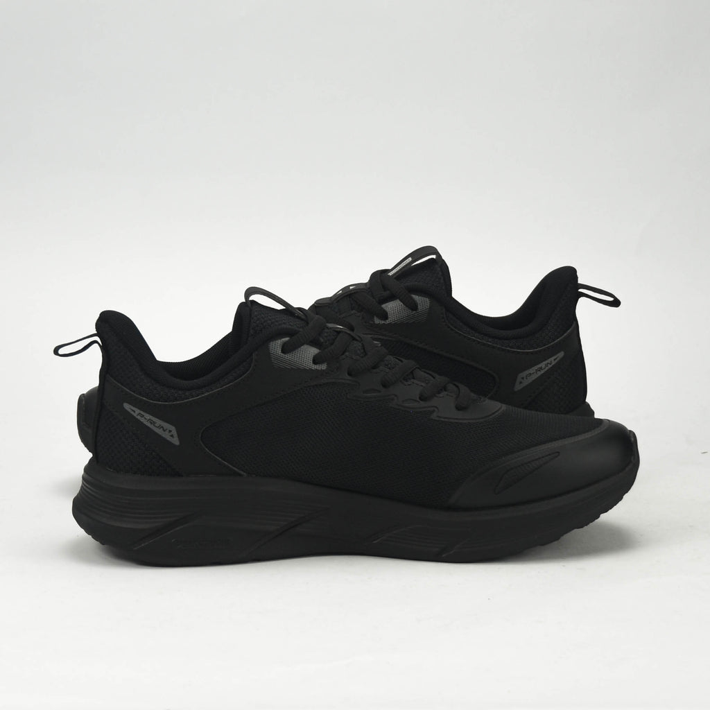 PEAK TRAINING RUNNING SHOES-ALL BLACK EXT54427H-Y291
