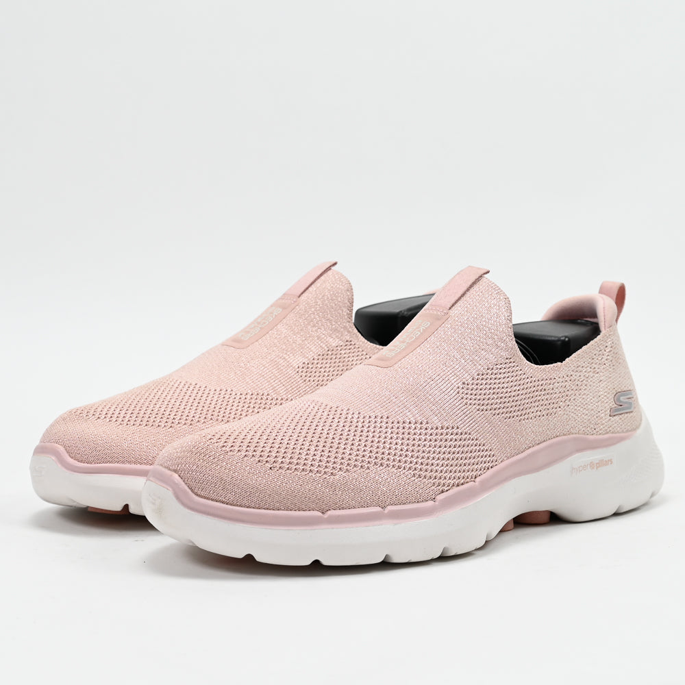 Skechers GO WALK 6 – Glimmering Walking Shoes Rose