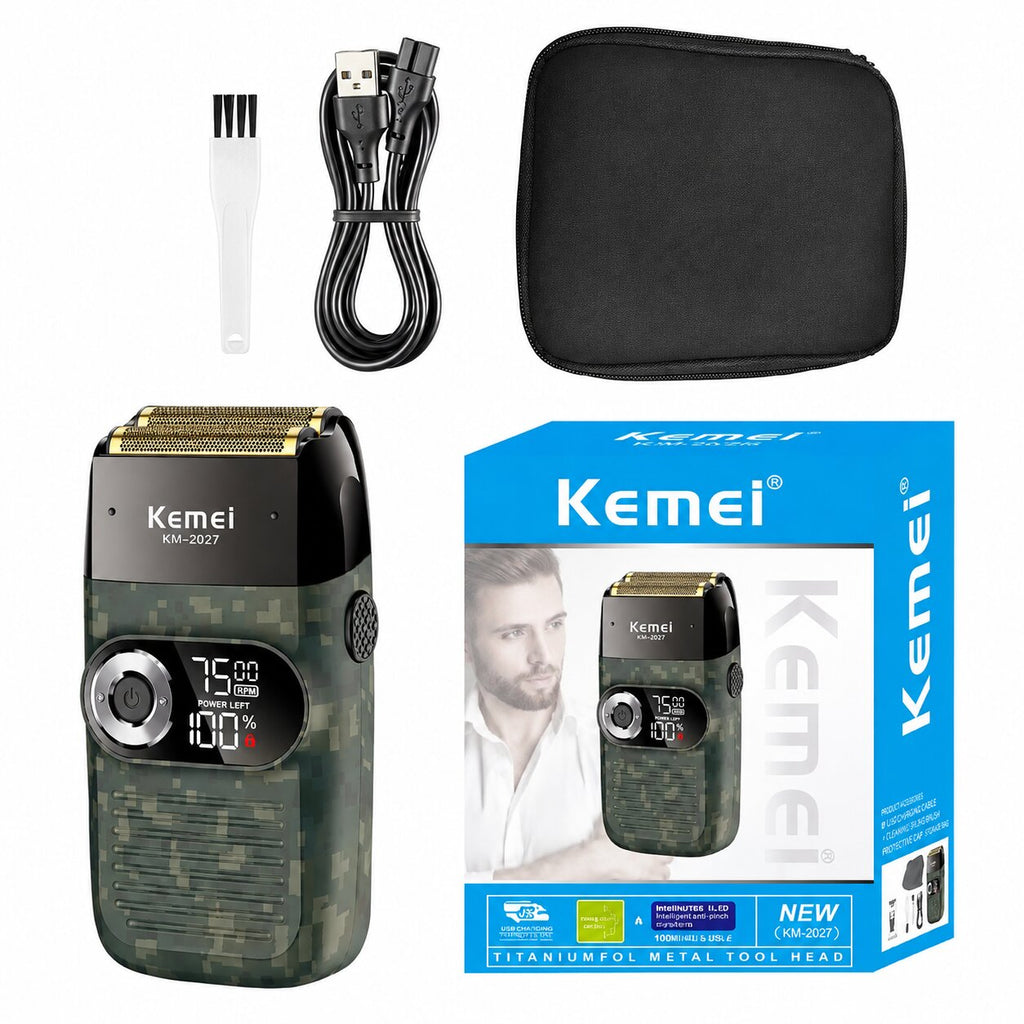 Rasoir Électrique KEMEI KM-2027 Double Lame