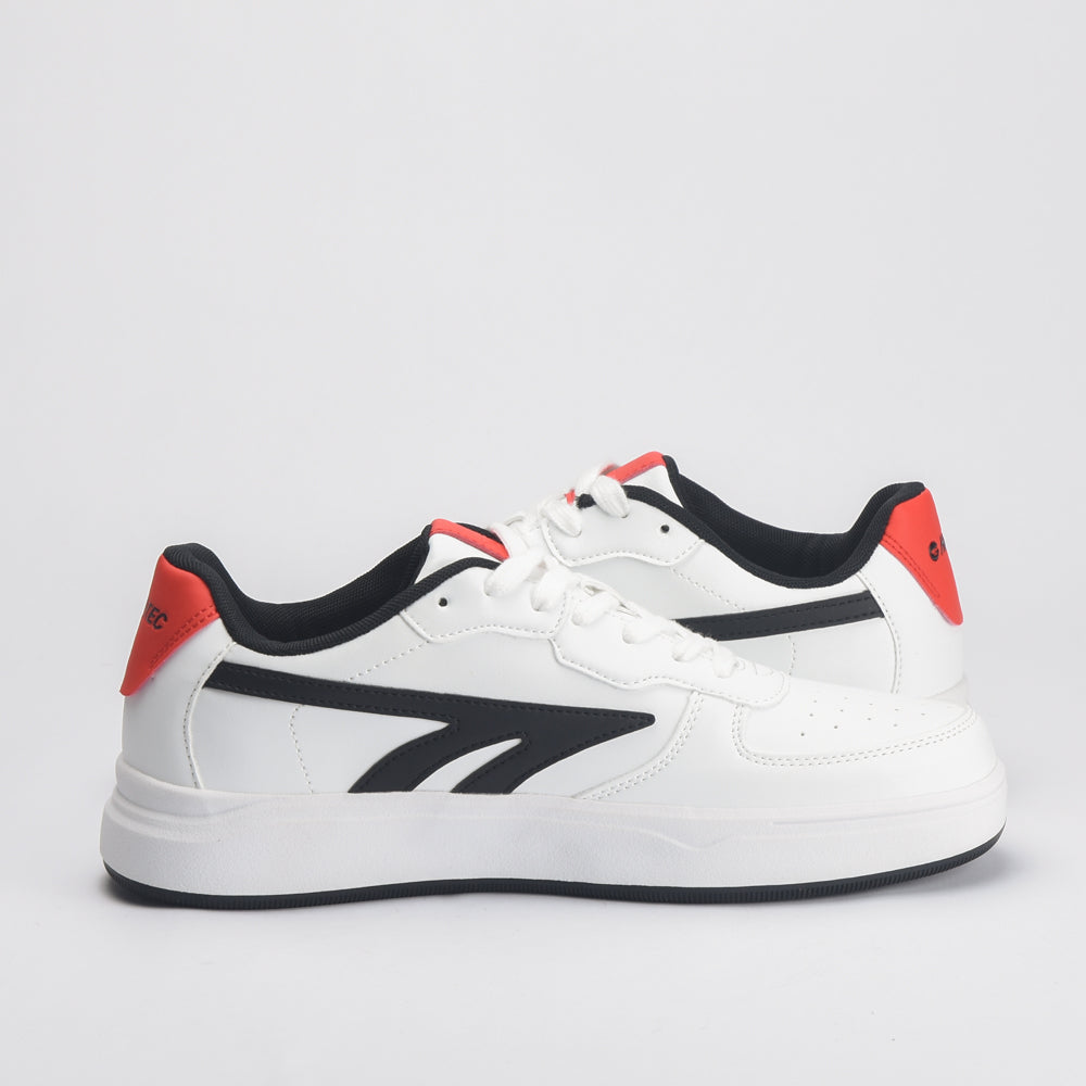 Varsity Court White-Black-Red \ L014810