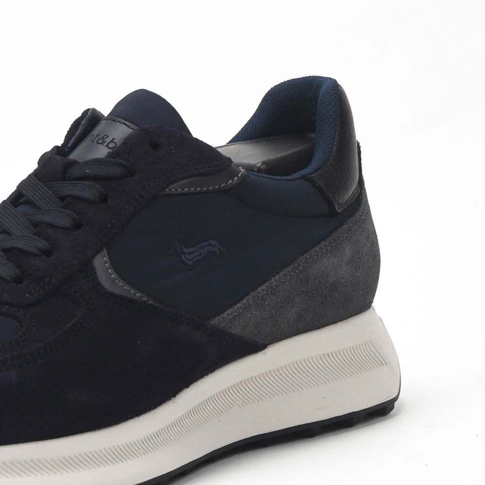 Harmont and Blaine Camoscio Tex Sneakers Homme EFM252-060-A70-A6