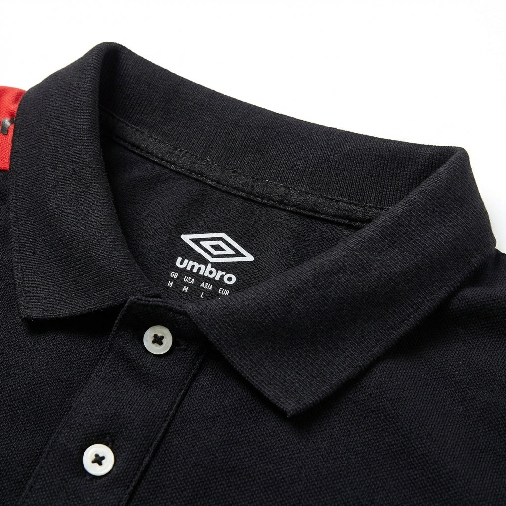 UMBRO POLO UMAA241M-011-BLACK