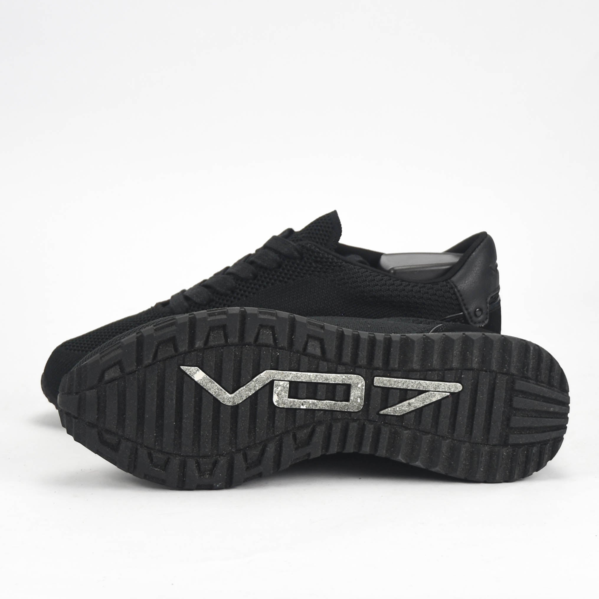 VO7 SHOES MILAN KNIT PRETO CH-MIL-BLACK