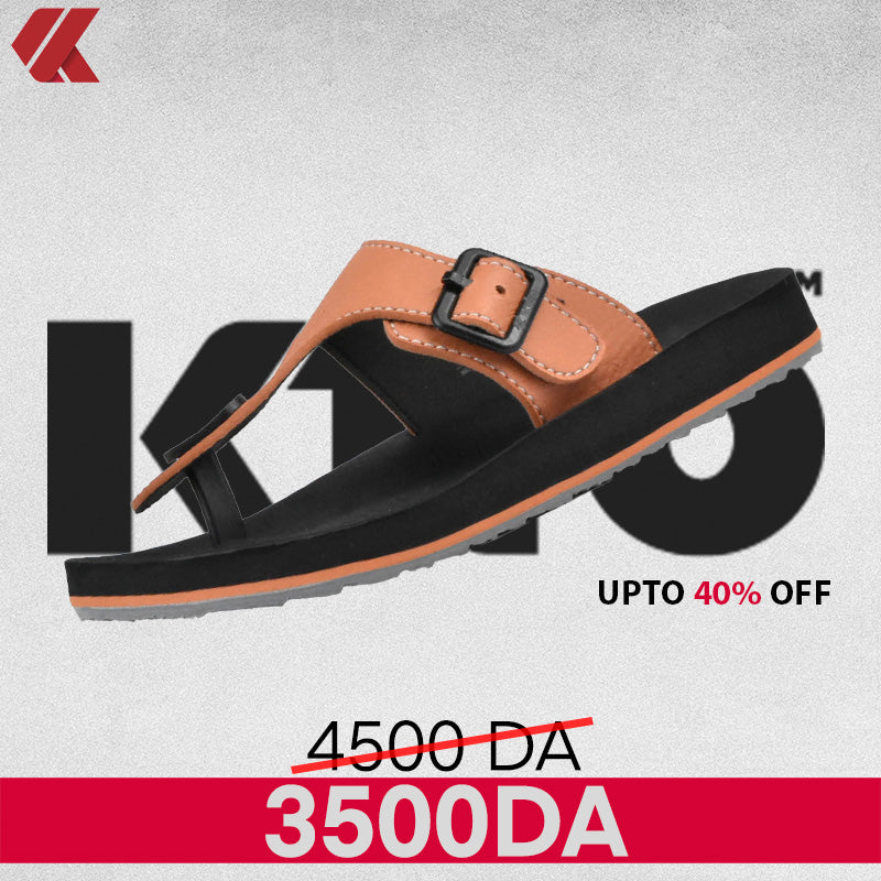 Kito - CLAQUETTE AA54M ORANGE BLACK AA54MOBLK