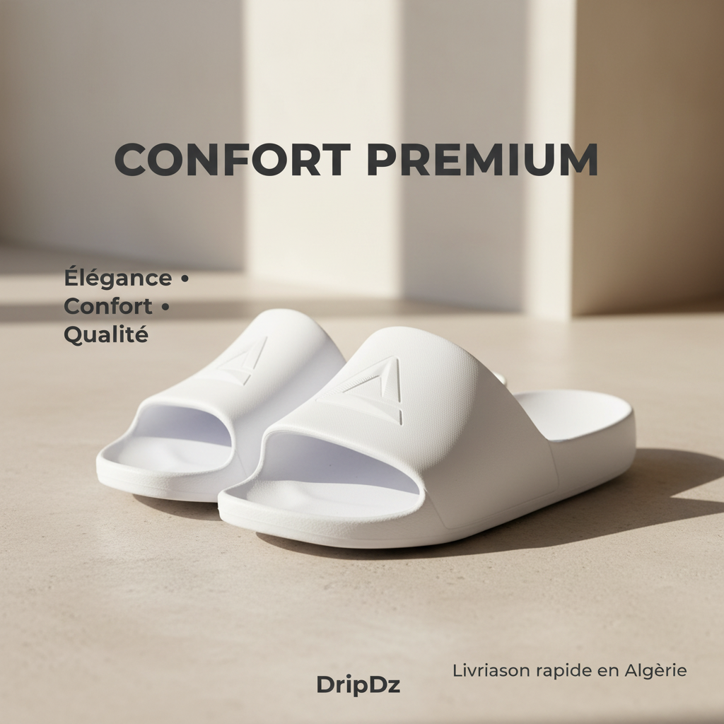 PEAK  CLAQUETTES SLIPPERS WHITE RLW2301L-0010