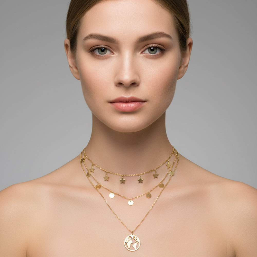 Collier Double Chaine N°59