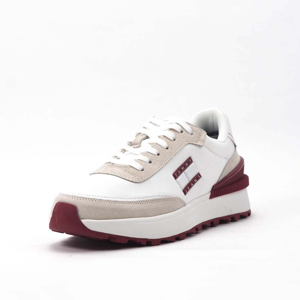 TOMMY HILFIGER TJM Technical Runner Sneakers ENOENO2275-WHITE