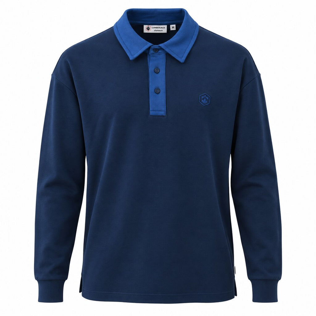LUMBERJACK POLO LS LBJ-00507-NVY