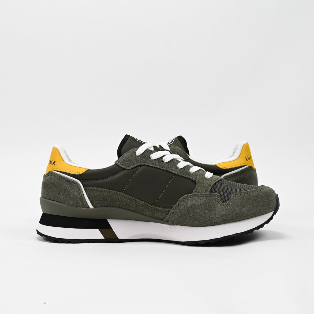 Lumberjack Wilson basket homme — détail matière