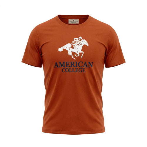 American College t-shirt pour Homme TS260103-BROWN
