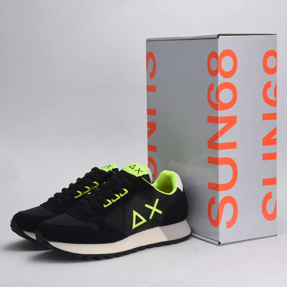 BASKET SUN68 JAKI FLUO 11 NERO Z44115-11