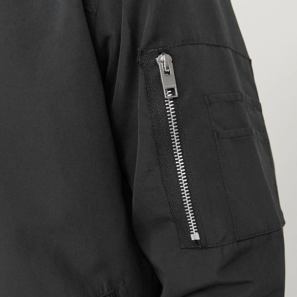 JACK & JONES BOMBER JOMER BOMBER BLACK 12165203/SWX-JEB-2023 BLACK