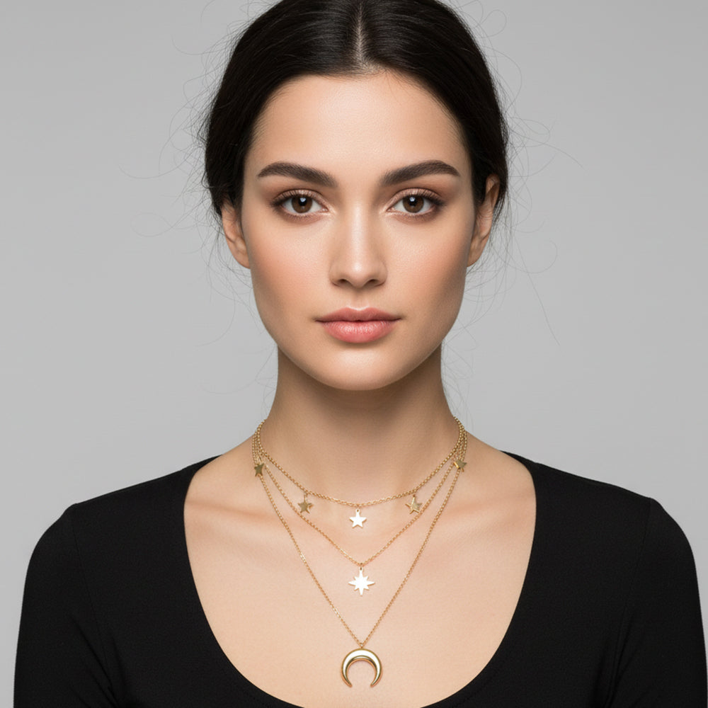 Collier Double Chaine N°63