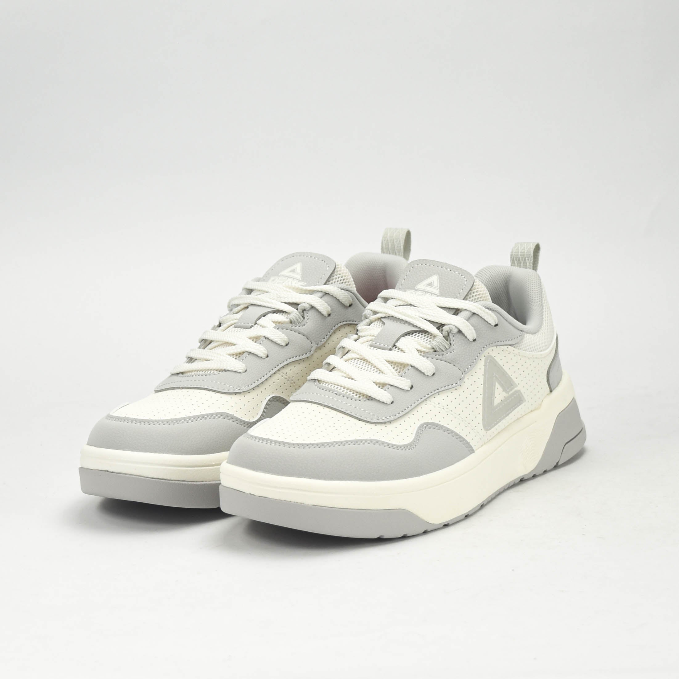PEAK SPORTS SHOES-WHITE/GREY EXT52367B-Z500