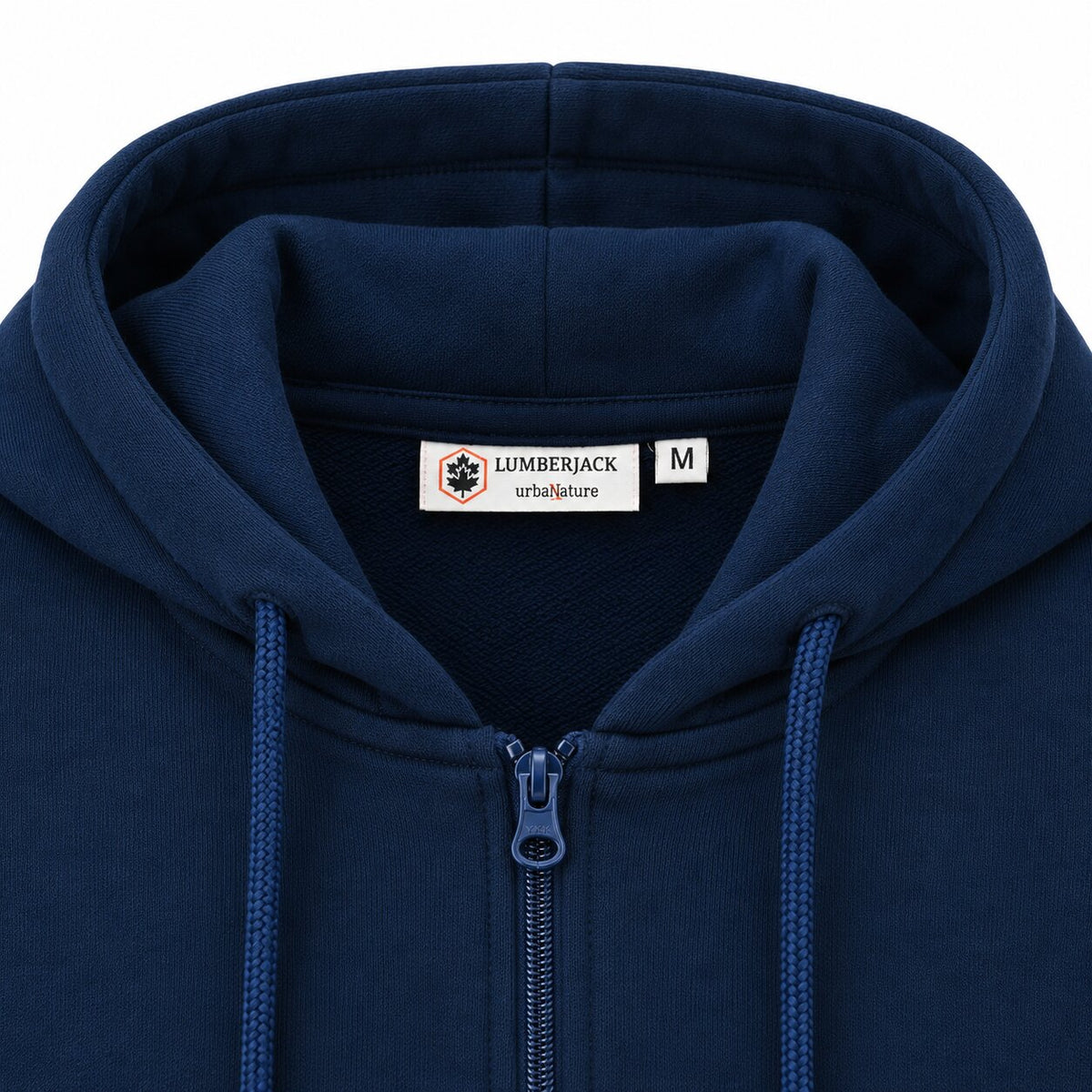 LUMBERJACK ZIP HOODIE LBJ-00201-BLU