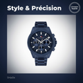 Montre Tommy Hilfiger Navy Geometric Dial 1710652