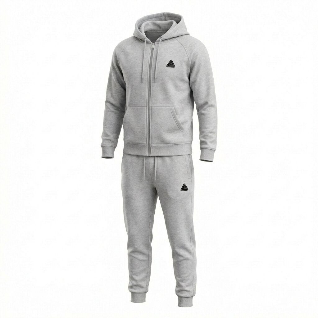 PEAK KNITTED TRACKSUIT LT.GREY FW94067-0024