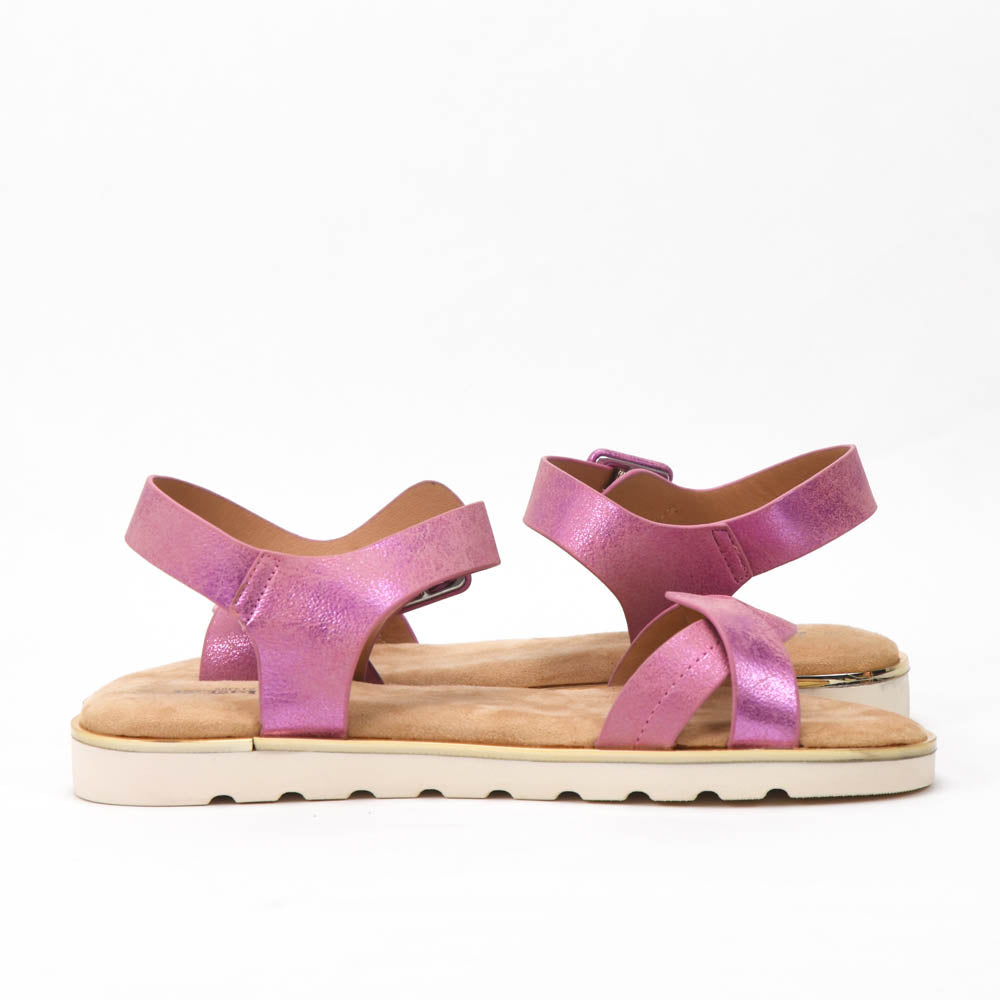 Safety Jogger Cross-Strap Buckle Sandals 610141-FUC