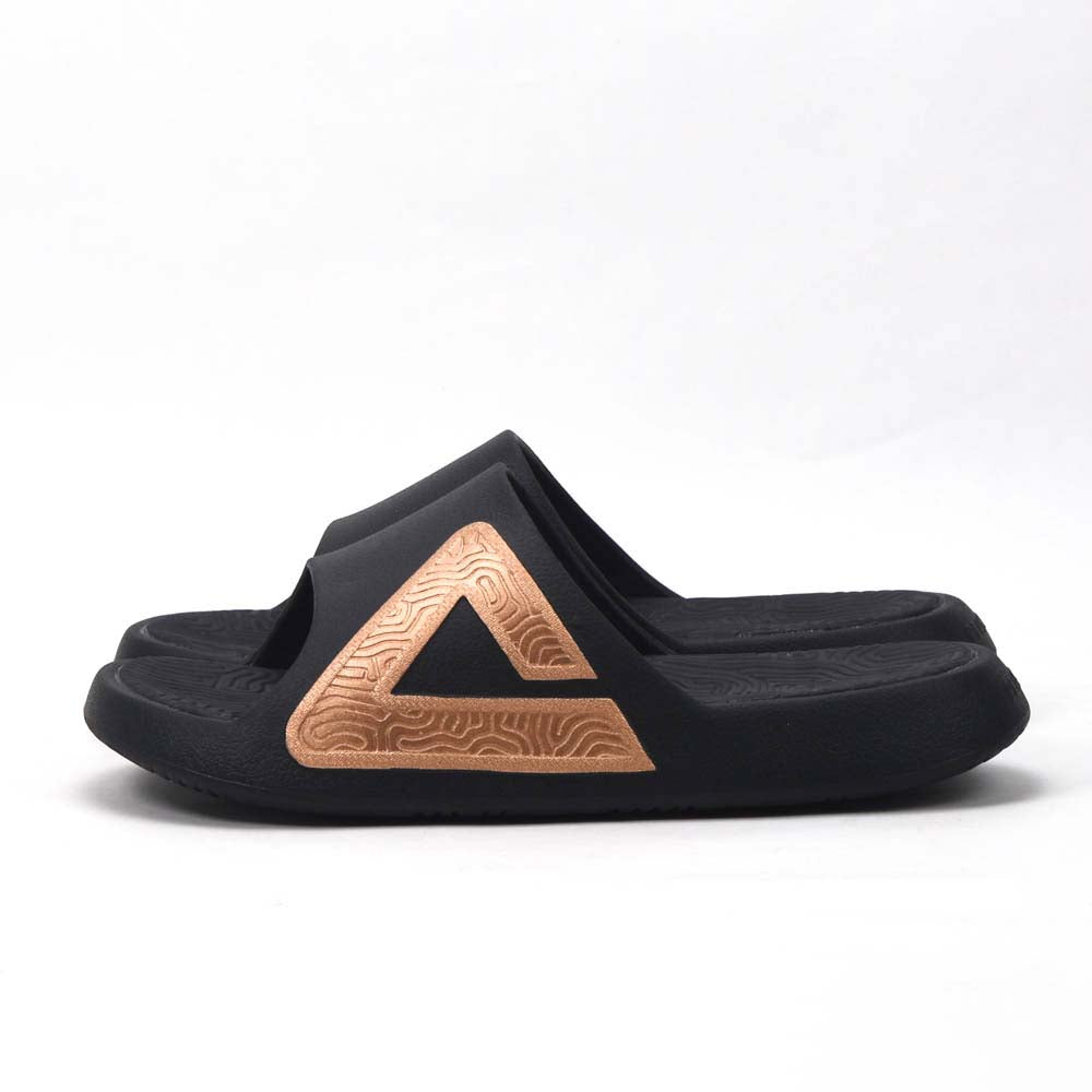 Peak Taichi Slippers Black Gold E92037L-2083