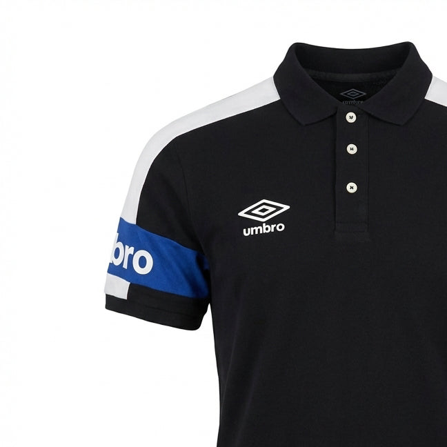 UMBRO POLO UMAA241M-014-BLACK