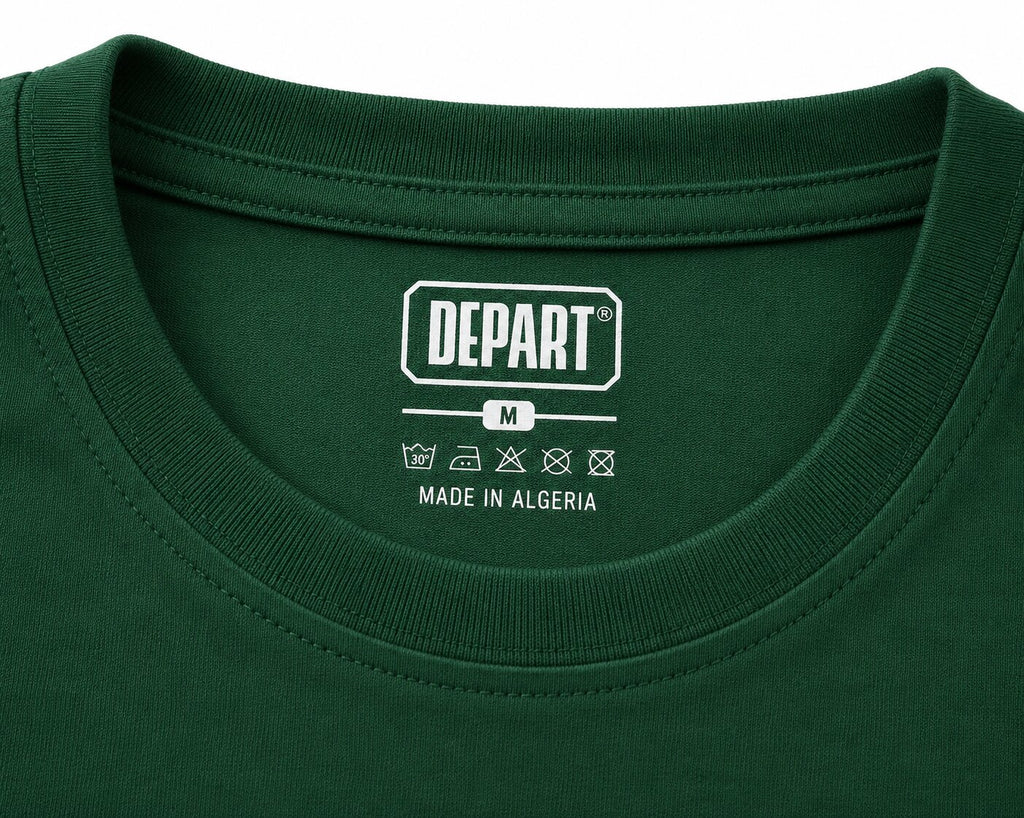 Départ Homme T-shirt Oversize Vert MT319-G23-014088