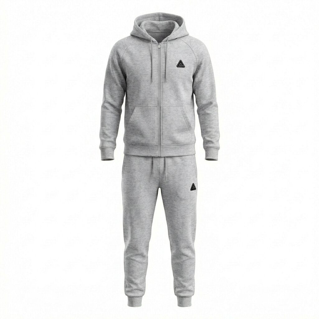 PEAK KNITTED TRACKSUIT LT.GREY FW94067-0024