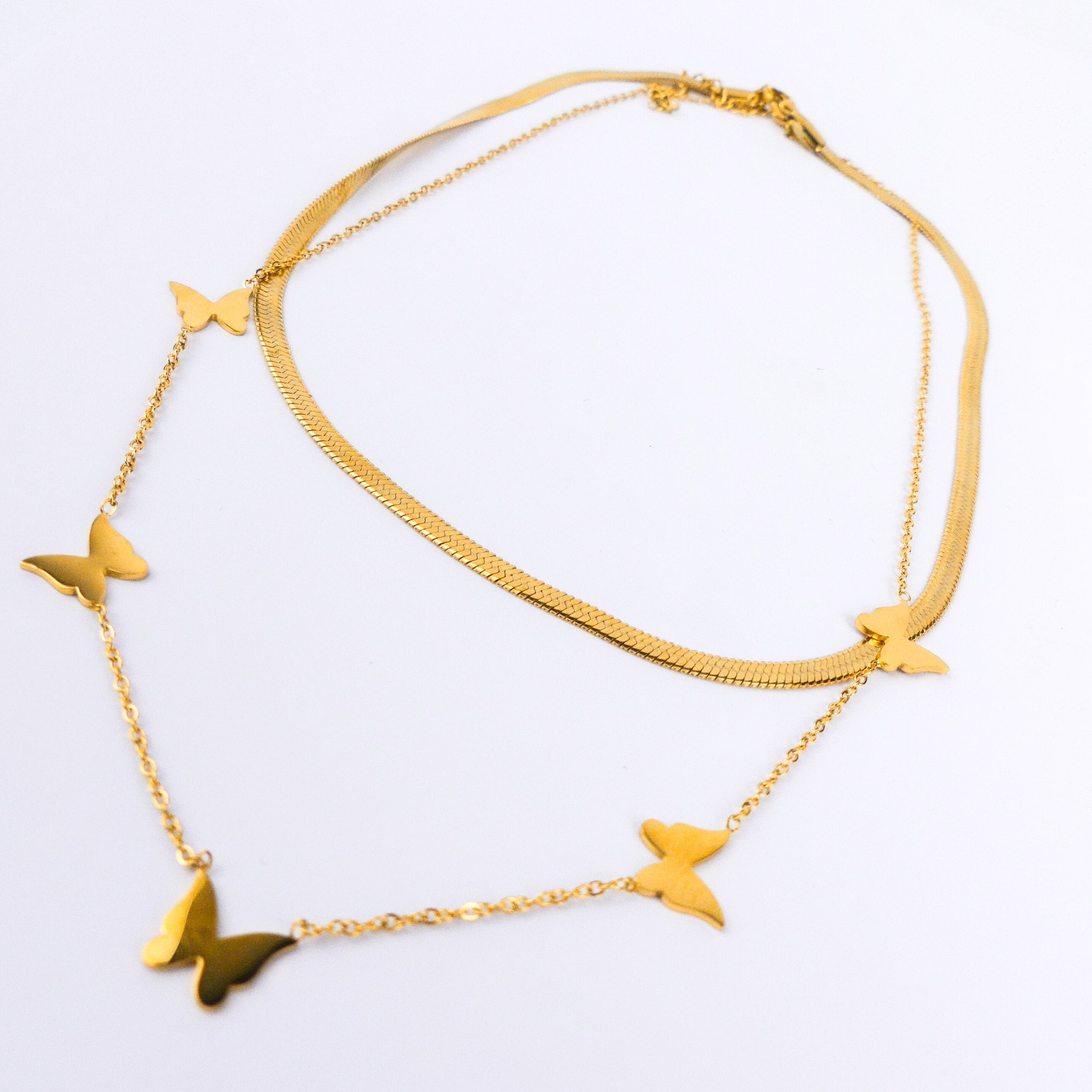 Collier Double Chaine N°66