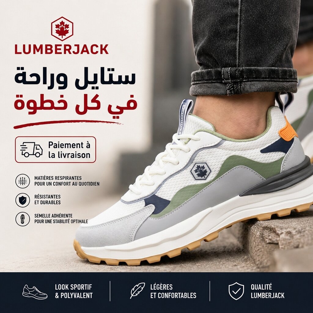 Lumberjack Boozer — basket homme style italien