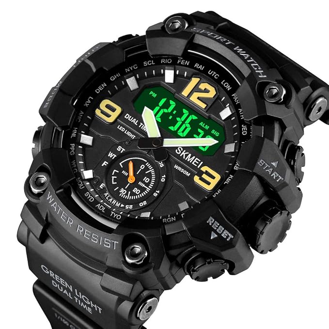 ساعة سكيمي السوداء