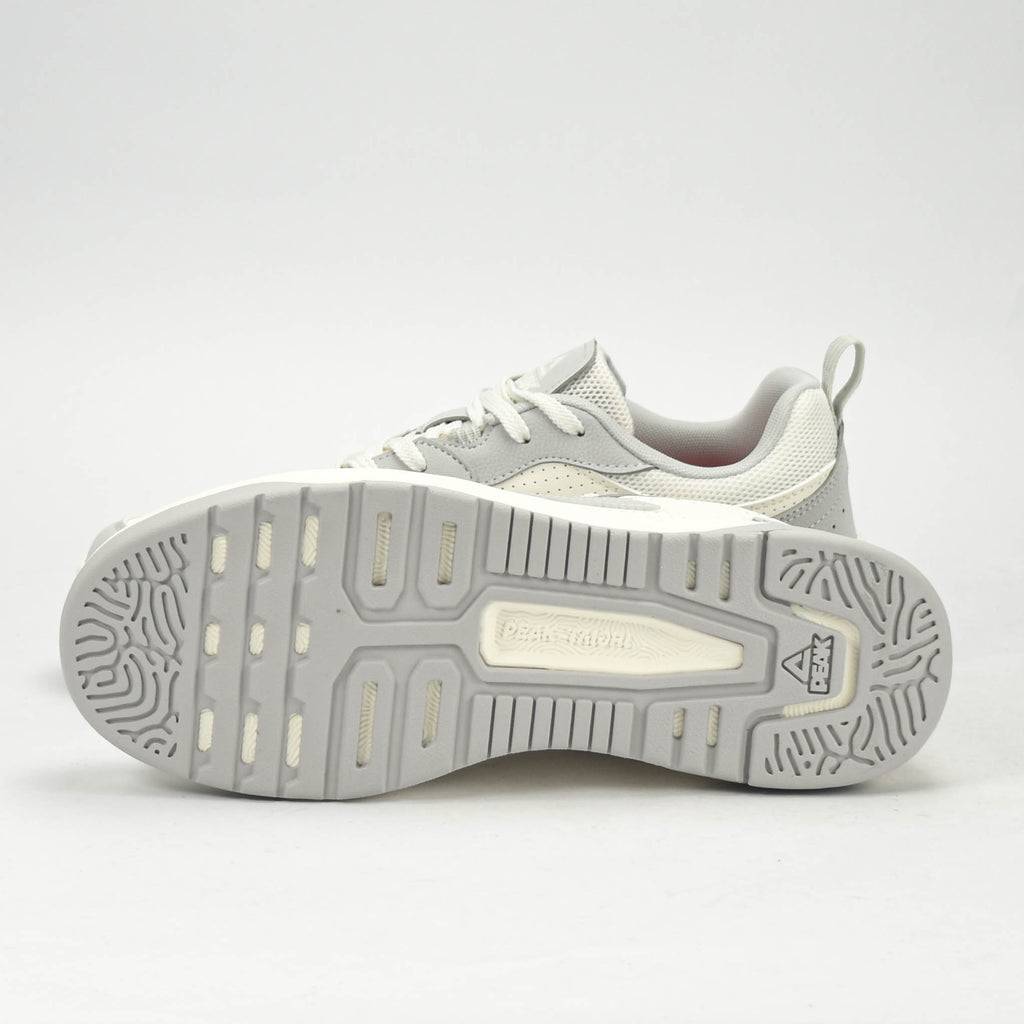 PEAK SPORTS SHOES-WHITE/GREY EXT52367B-Z500