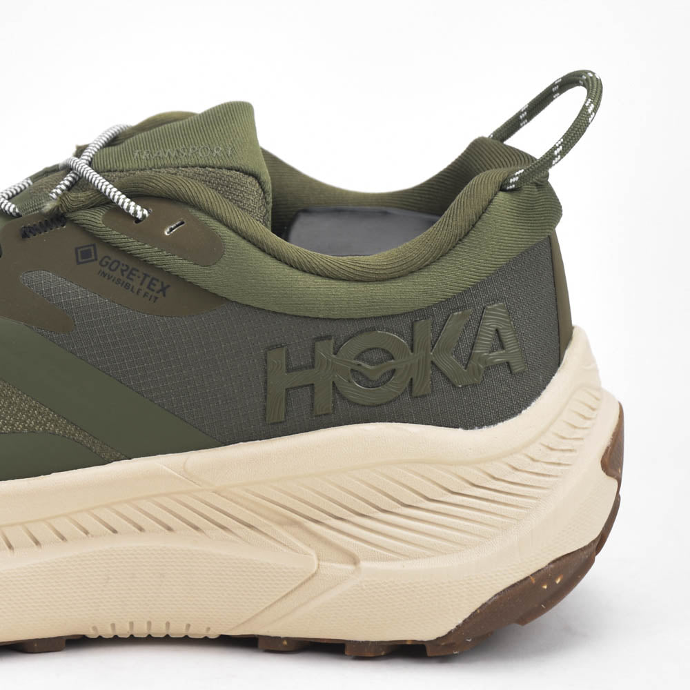 HOKA Transport GORE-TEX Slate Oat Milk Sneakers 1133957-STTM