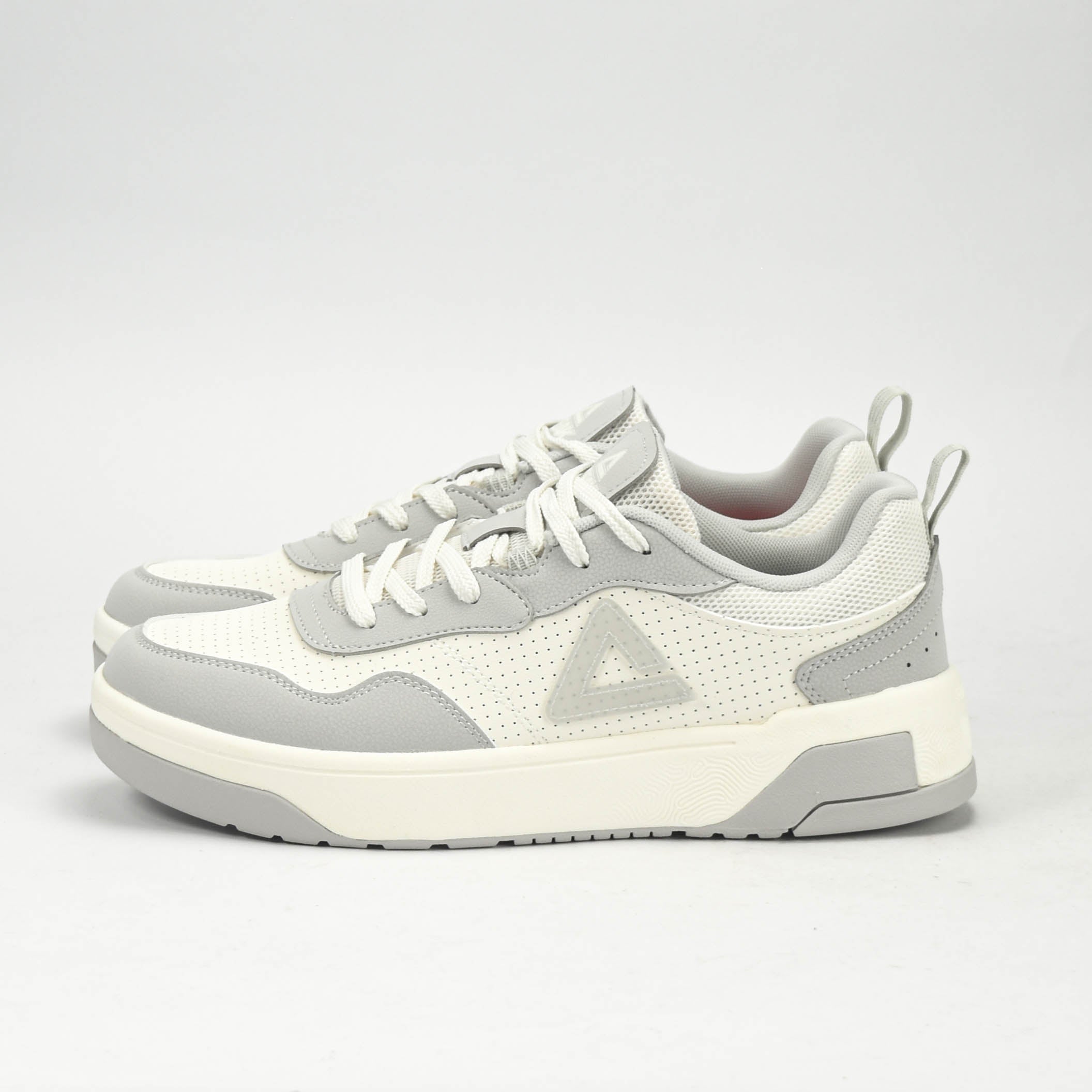 PEAK SPORTS SHOES-WHITE/GREY EXT52367B-Z500