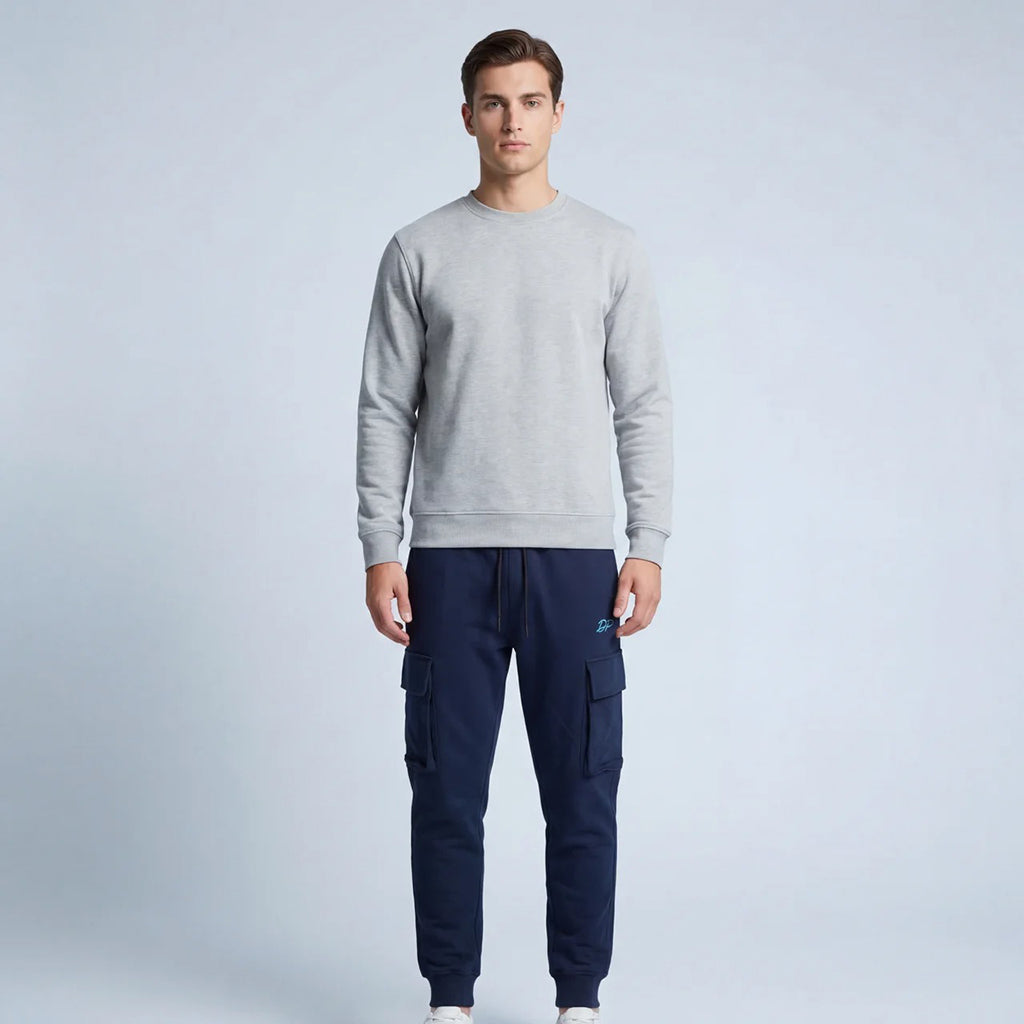 DEPART JOGGING CARGO SLIM HOMME NAVY G23-003077-NAVY
