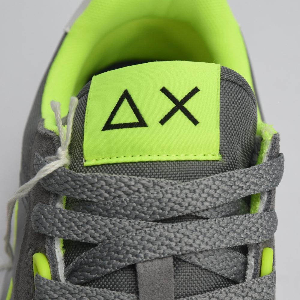 BASKET SUN68 JAKI FLUO 34 GRIGIO MEDIO Z44115-34