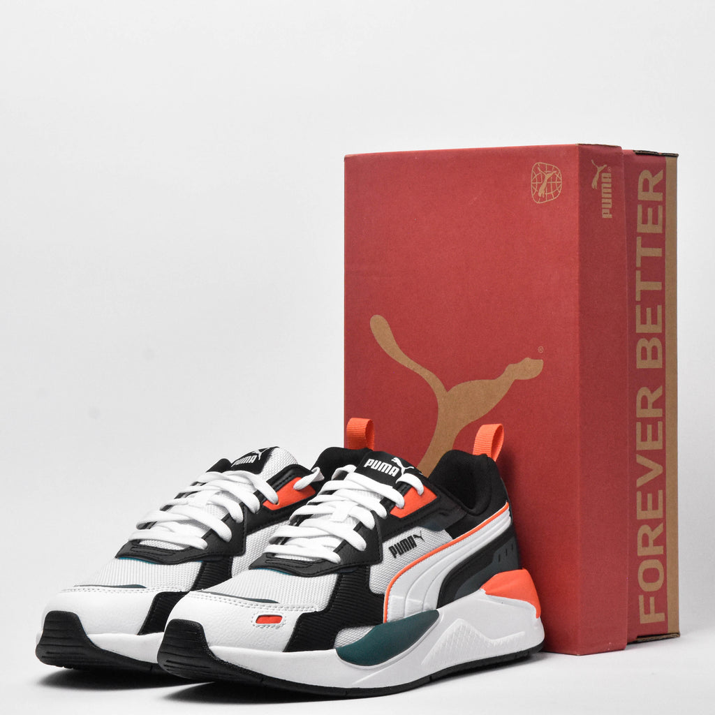 PUMA X-RAY BLACK WHITE GREEN REDMAZING 399064-04