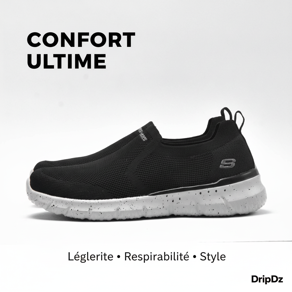 SKECHERS CORWEN  210572-BLK