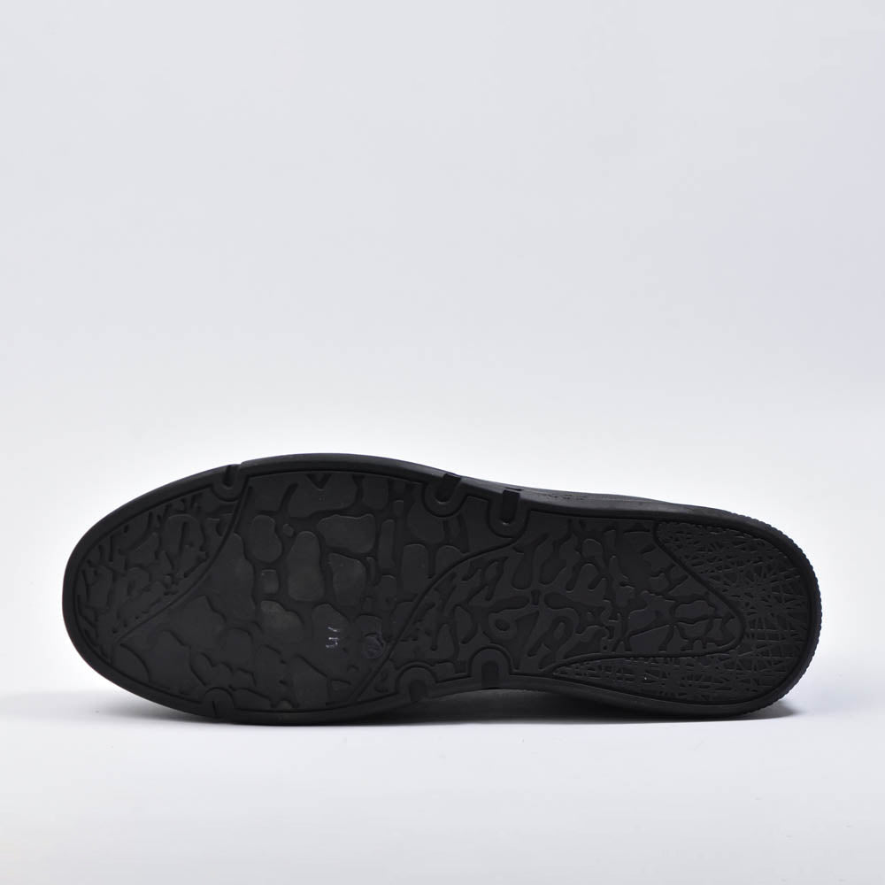 توبكابي - موكاسين جلدي أسود 30074