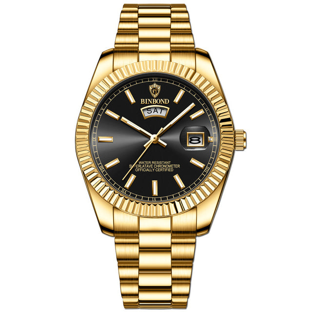 ساعة بينبوند الذهبية للرجال