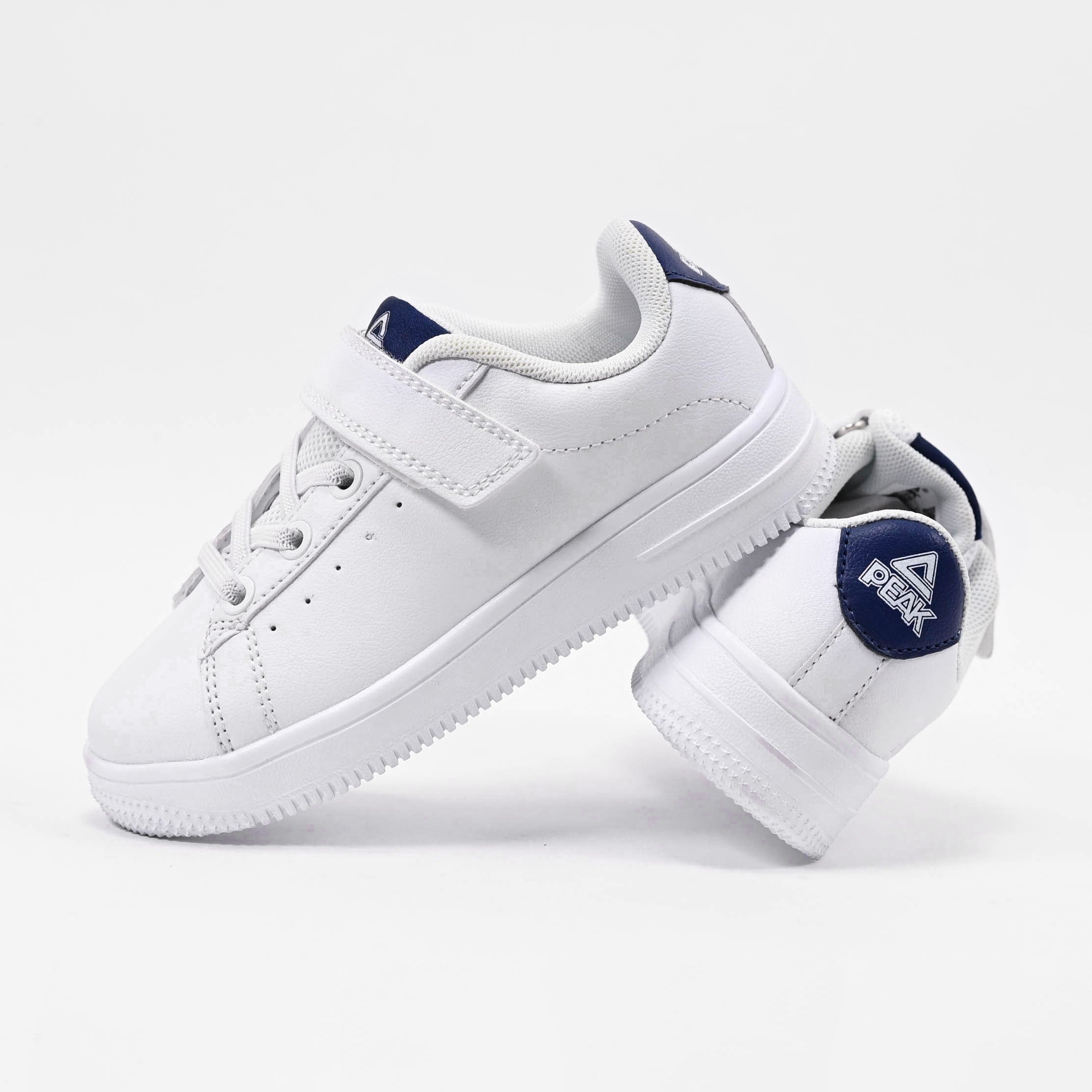 Peak Kids Casual Shoes White Navy EK3901B-1030