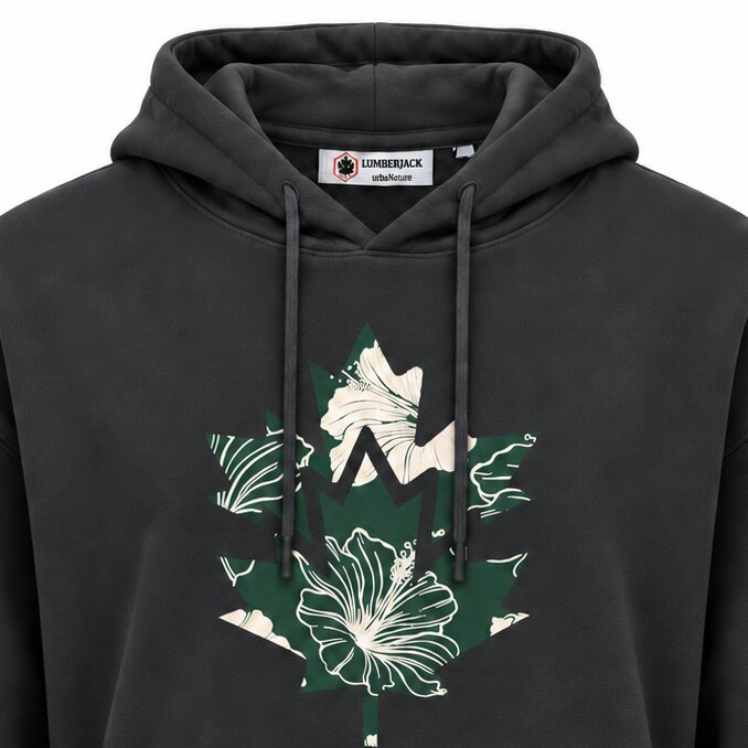 LUMBERJACK HOODIE LBJ-00203-DGY