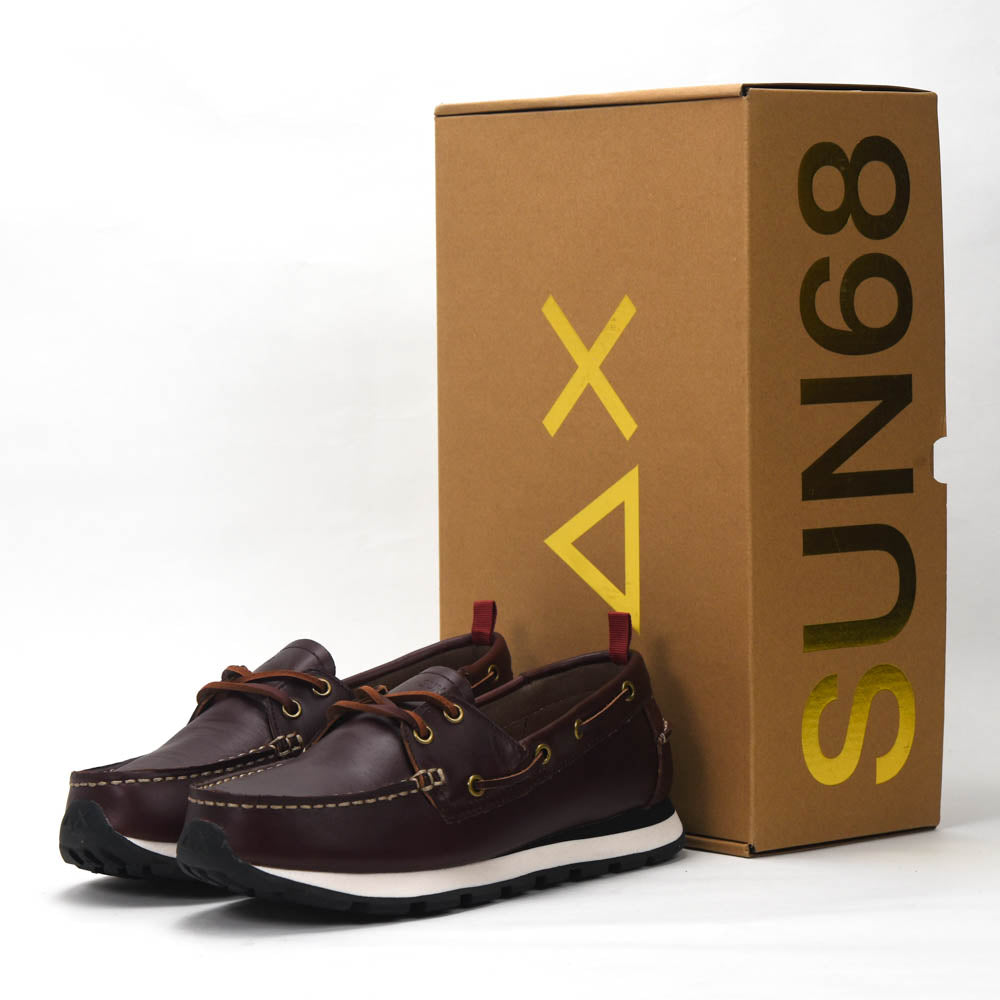 SUN68 TOM BARCA LEATHER Z36112-93