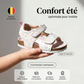 Safety Jogger Sandale Enfant 608491-WHT-PNK